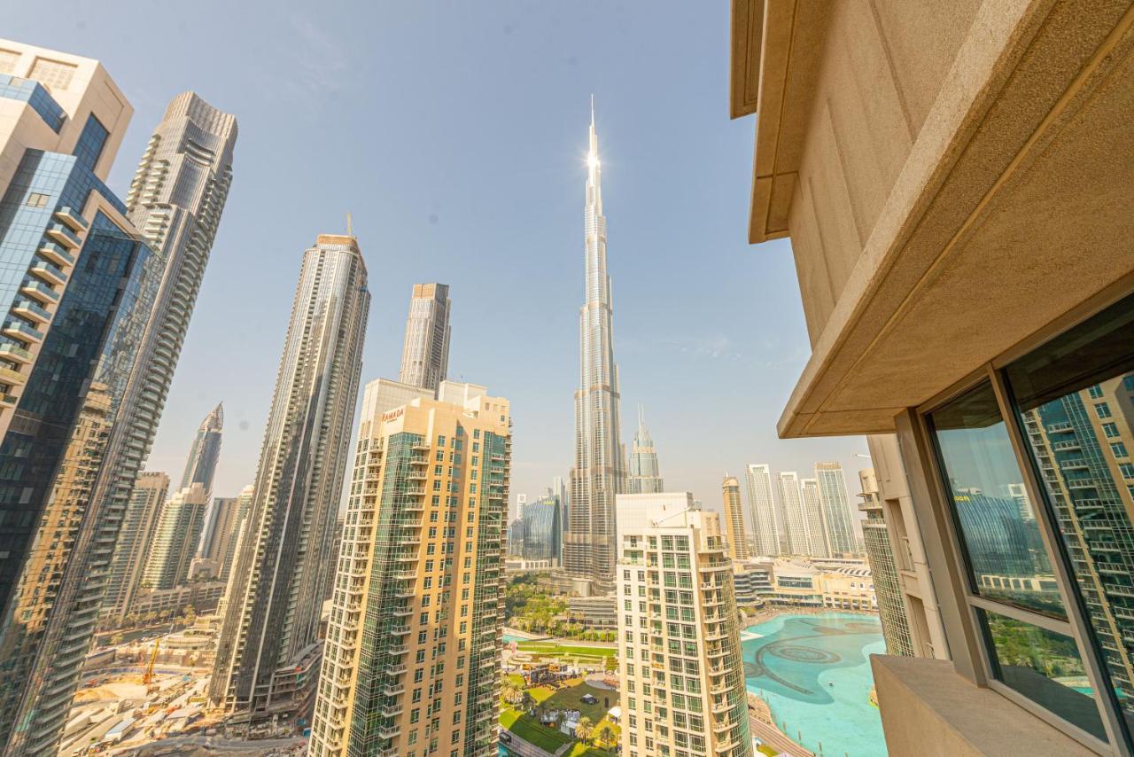 First Class 2Br With Full Burj Khalifa And Fountain View Dubaï Extérieur photo